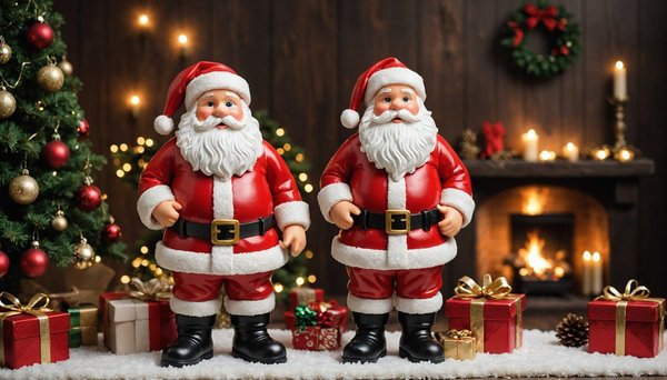 Formas creativas de utilizar las figuras de Papá Noel en la decoración navideña